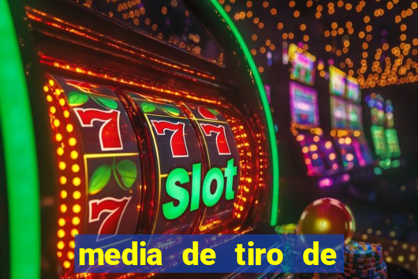 media de tiro de meta por jogo